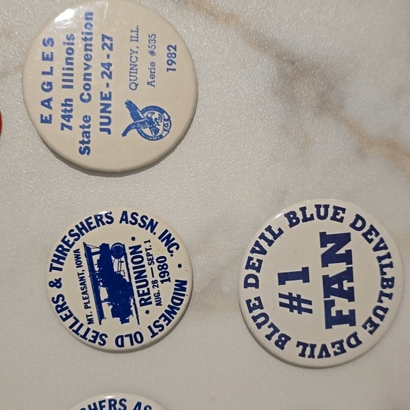 Vintage Button & Patch Collection Set - Picture 8 of 8